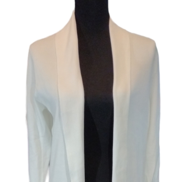 Karson & Taylor Ribbed Cardigan NWOT - Picture 4 of 5